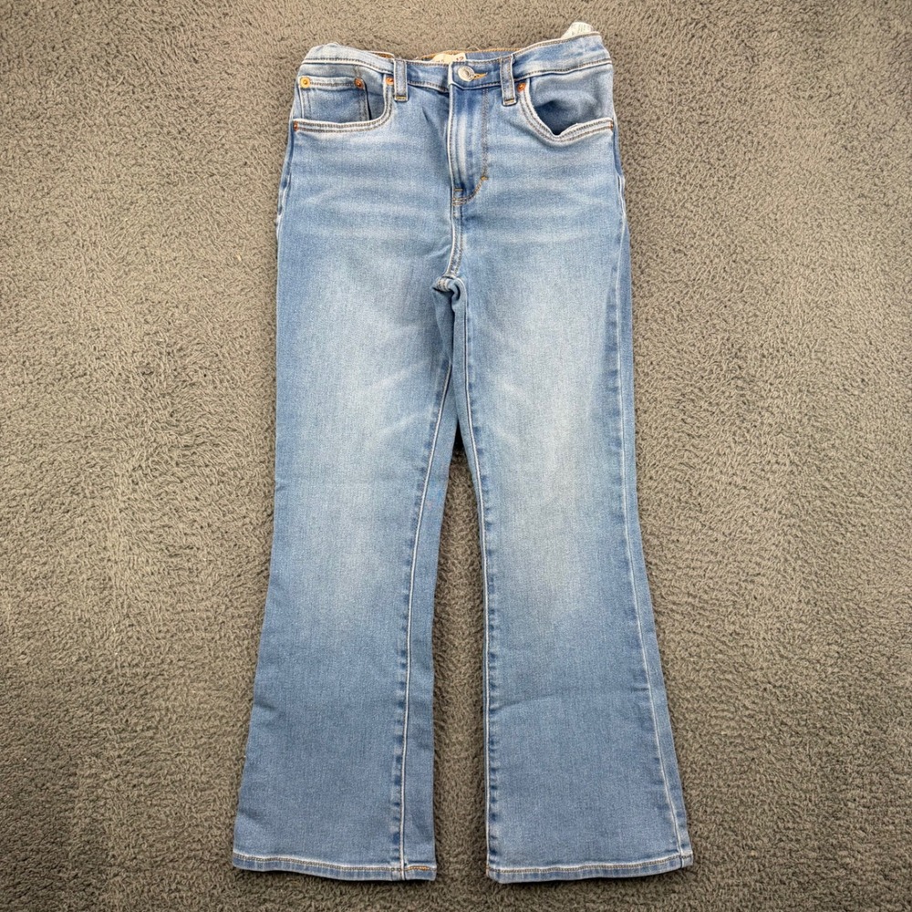 Levi's Girls 726 Flare Jeans Light‎ Wash Denim Size 12